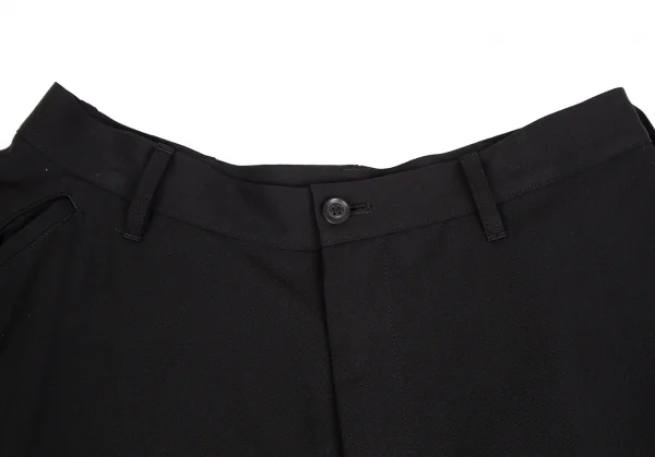Yohji Yamamoto POUR HOMME Asymmetry Dropped Crotch Pants K-127961_003