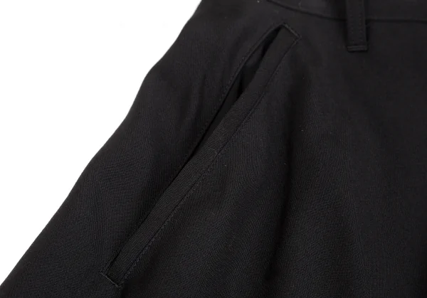 Yohji Yamamoto POUR HOMME Asymmetry Dropped Crotch Pants K-127961_007