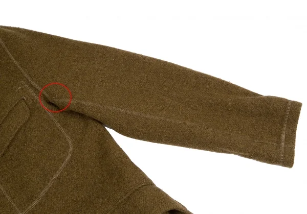 Yohji Yamamoto POUR HOMME Wool Pocket Design Long Coat K-127964_007