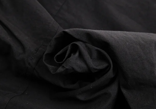 イッセイミヤケ ミーISSEY MIYAKE me ナイロンウエスト絞りワイドパンツ 黒F K-127994_010
