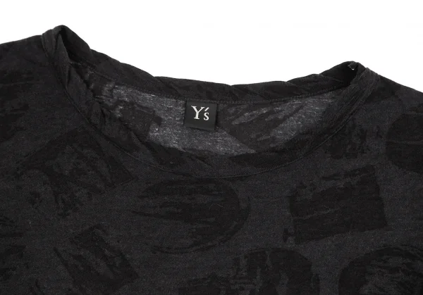 Y's Printed T Shirt K-127997_003