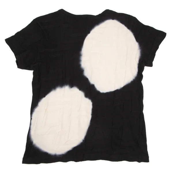 Y's Dot Discharge Printing Jacquard Knit T Shirt K-127998_010