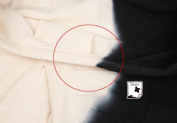 Y's Dot Discharge Printing Jacquard Knit T Shirt K-127998_003