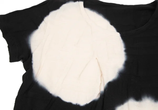 Y's Dot Discharge Printing Jacquard Knit T Shirt K-127998_004