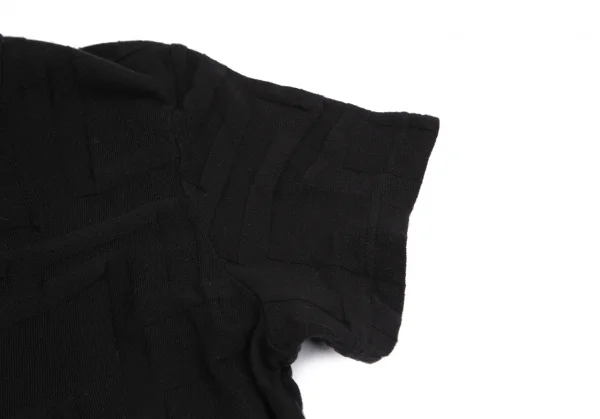 Y's Dot Discharge Printing Jacquard Knit T Shirt K-127998_006