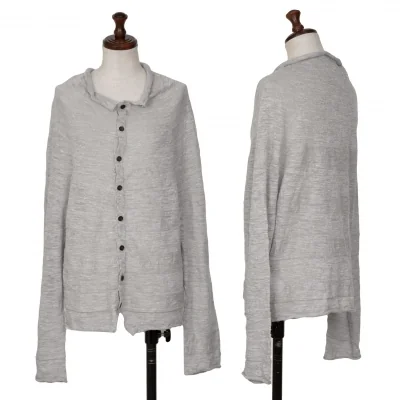 Y's Linen Poly Knit Cardigan