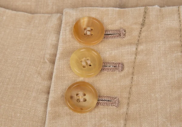 ワイズY's バックレースアップクロップドパンツ ベージュ1 K-128013_005