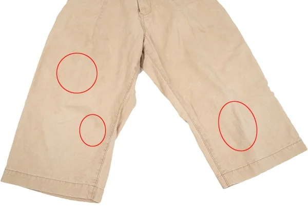 ワイズY's バックレースアップクロップドパンツ ベージュ1 K-128013_009