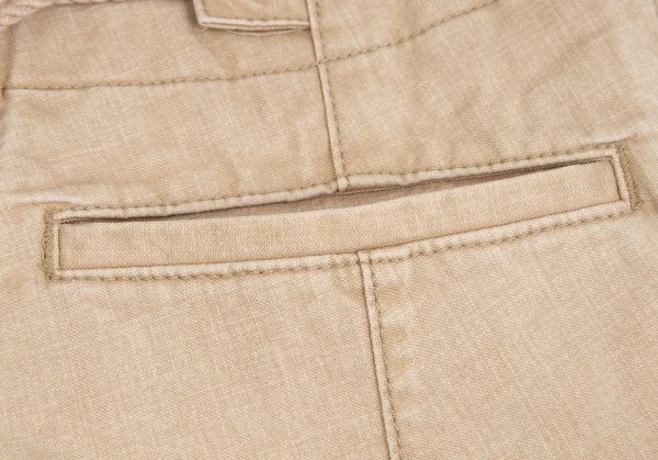 ワイズY's バックレースアップクロップドパンツ ベージュ1 K-128013_017