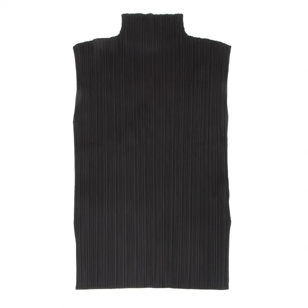 PLEATS PLEASE Turtle Neck Sleeveless Shirt K-128019_002