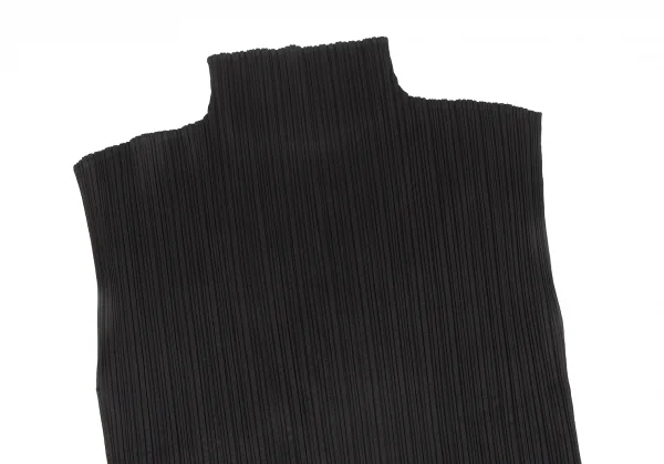 PLEATS PLEASE Turtle Neck Sleeveless Shirt K-128019_003