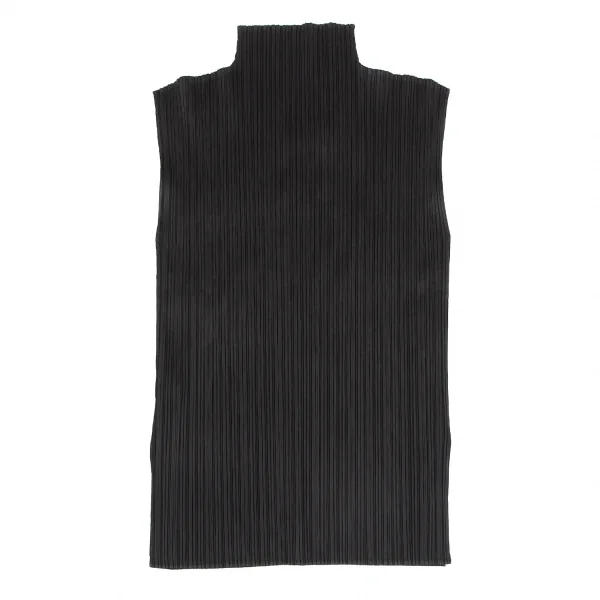 PLEATS PLEASE Turtle Neck Sleeveless Shirt K-128019_009