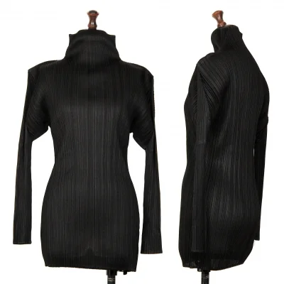 PLEATS PLEASE Turtle Neck T Shirt