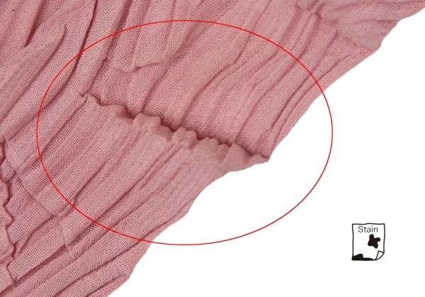 ISSEY MIYAKE Wrinkle Pleats Mock Neck T Shirt K-128022_008