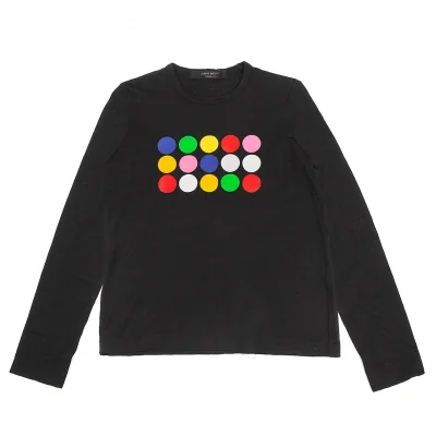 JUNYA WATANABE COMME des GARCONS Dot Printed Wool T Shirt