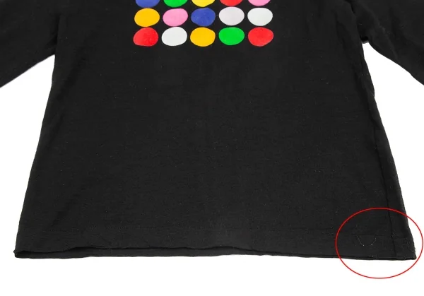 JUNYA WATANABE COMME des GARCONS Dot Printed Wool T Shirt K-128024_009