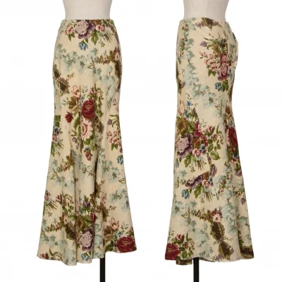 JUNYA WATANABE COMME des GARCONS Floral Print Long Skirt