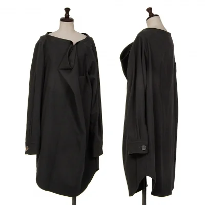 JUNYA WATANABE COMME des GARCONS Wool Tuck Neck Dress