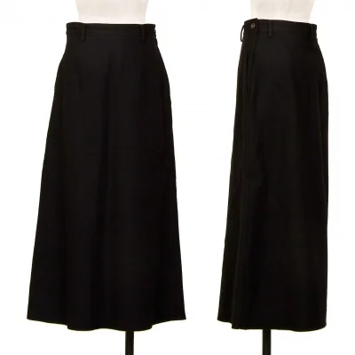 tricot COMME des GARCONS Wool Long Skirt