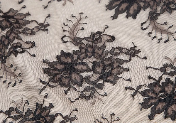 tricot COMME des GARCONS Mesh Floral Wrap Skirt K-128030_013