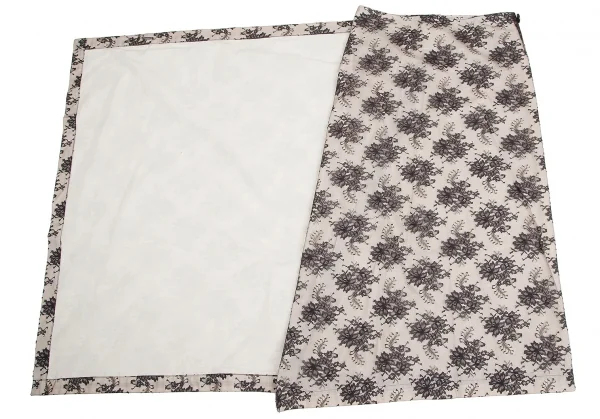 tricot COMME des GARCONS Mesh Floral Wrap Skirt K-128030_008