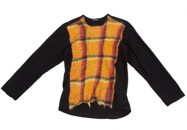 tricot COMME des GARCONS Wool Fulling Switchin Knit Top K-128032_002