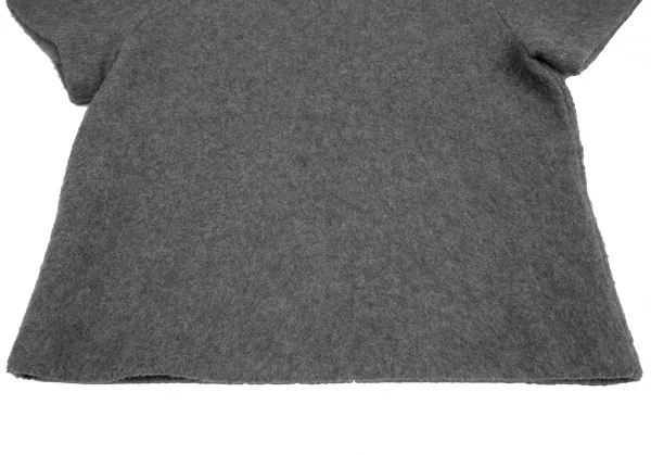 COMME des GARCONS Poly Rayon V Neck Knit T Shirt K-128035_010