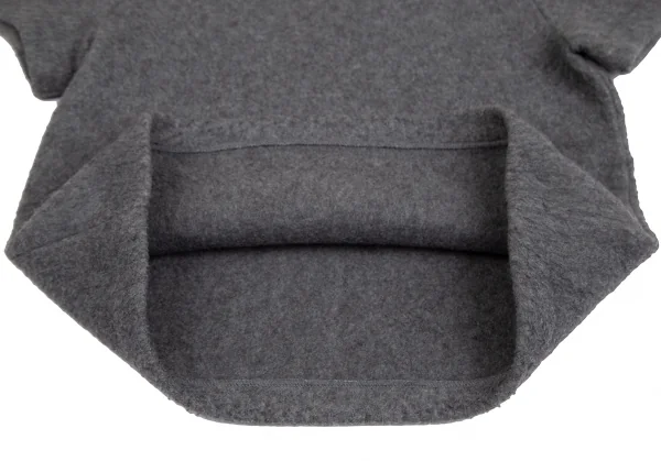 COMME des GARCONS Poly Rayon V Neck Knit T Shirt K-128035_011