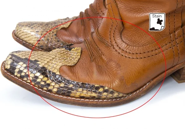 JUNYA WATANABE MAN PINK Leather Western Boots K-128037_005