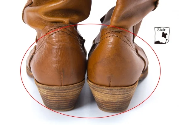 JUNYA WATANABE MAN PINK Leather Western Boots K-128037_008