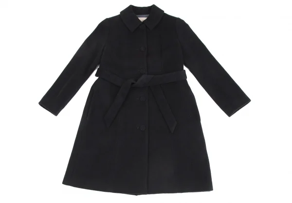 Sybilla Angora Wool Belted Coat K-128047_002