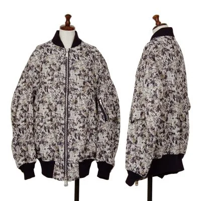 Y's Camouflage Jacquard Reversible MA-1 Blouson