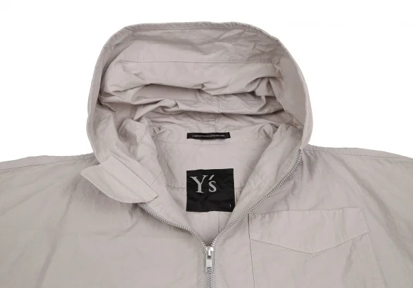 Y's Pigment Spray Hoodie Spring Coat K-128067_004