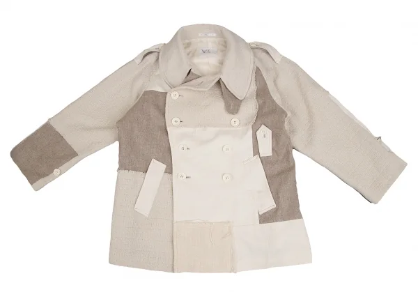Y's Patchwork Coat K-128070_002
