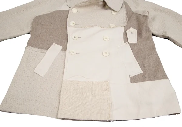 Y's Patchwork Coat K-128070_011