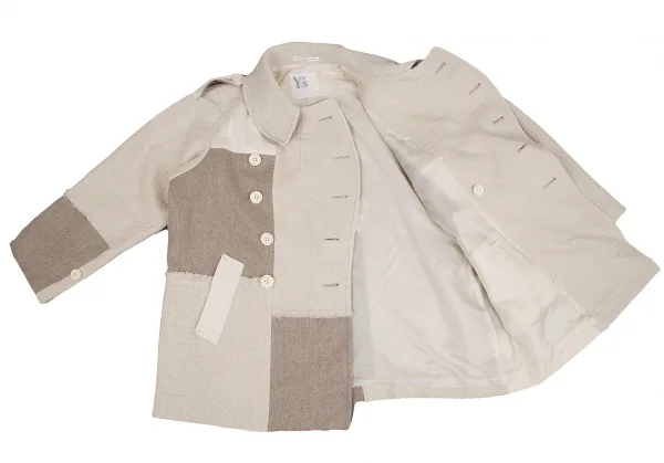 Y's Patchwork Coat K-128070_014