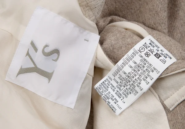 Y's Patchwork Coat K-128070_019