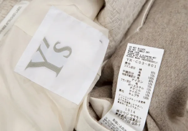 Y's Patchwork Coat K-128070_020