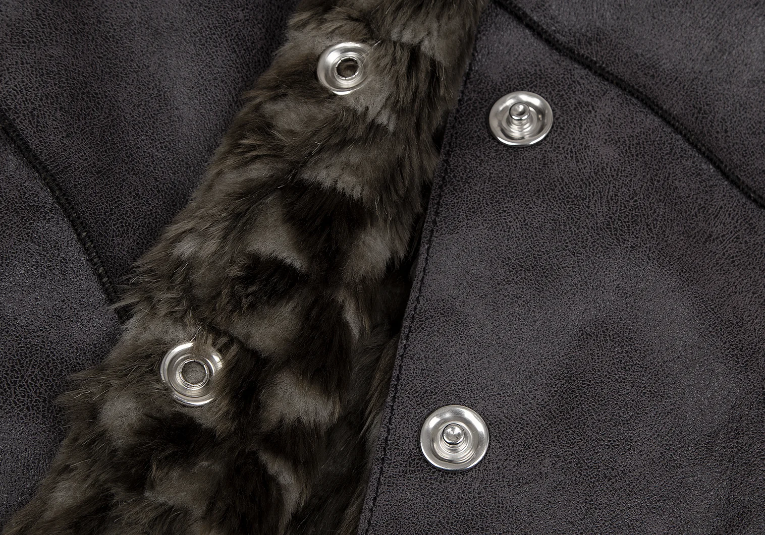 アルマーニジーンズ☆ファージャケット アルマーニジーンズARMANI JEANS フェイクムートンファー