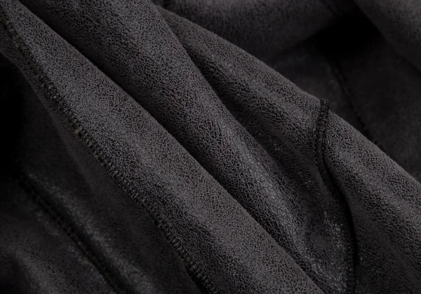 アルマーニジーンズARMANI JEANS フェイクムートンファーベルテッドジャケット ダークモカ40 K-128101_016