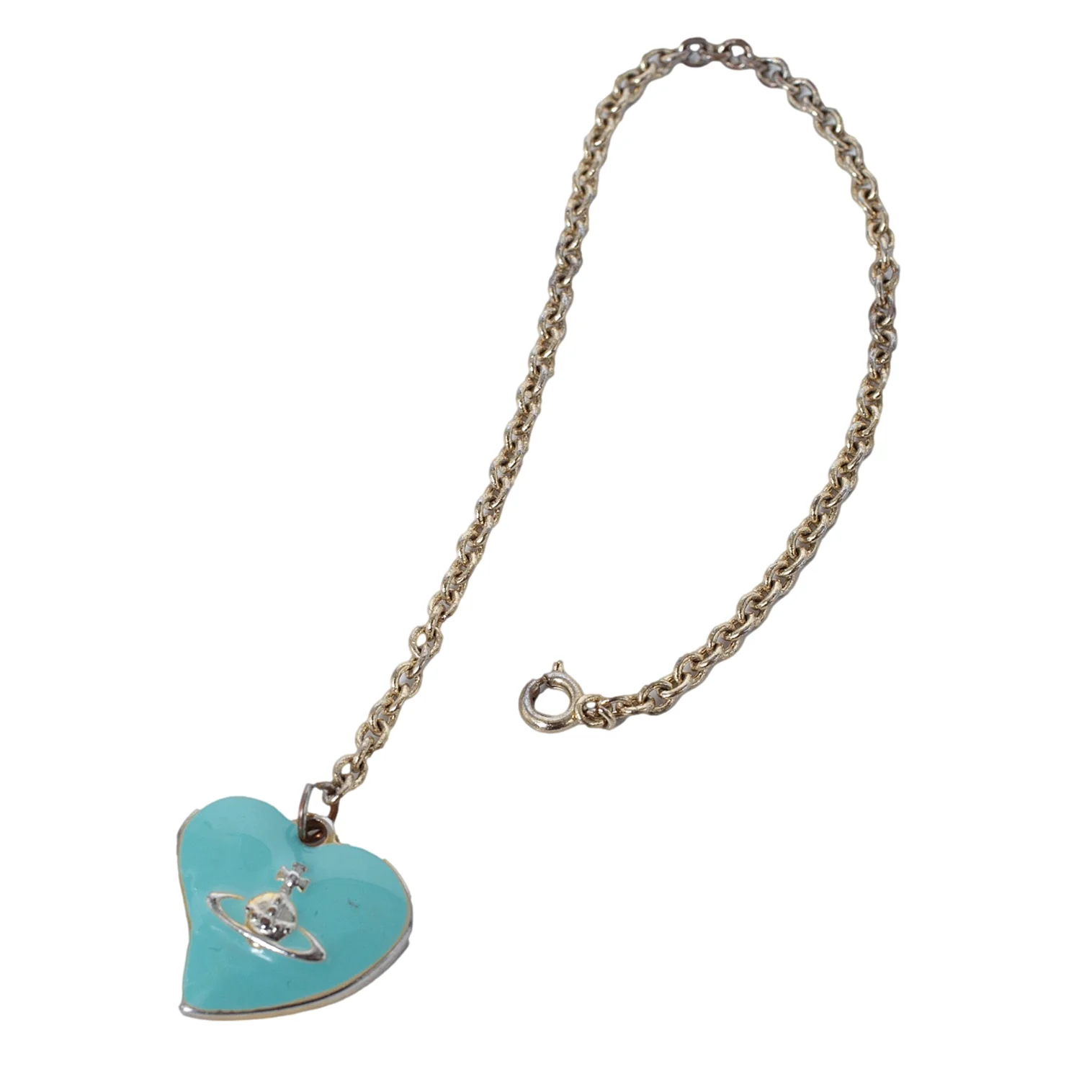 Vivienne Westwood ゴールドターコイズブレスレット ヴィヴィアンウエストウッドVivienne Westwood オーブハート