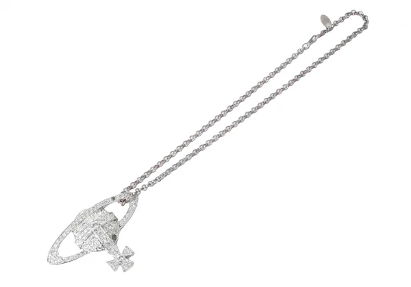 ヴィヴィアンウエストウッドVivienne Westwood バスレリーフネックレス シルバー K-128114_002