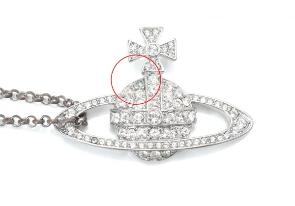 ヴィヴィアンウエストウッドVivienne Westwood バスレリーフネックレス シルバー K-128114_004