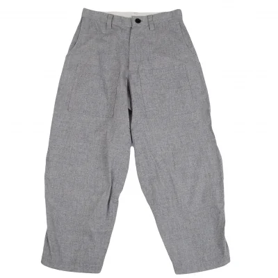 Y's Pocket Design Cotton Linen Pants
