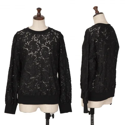 Y's PINK Back Zipper Lace Top