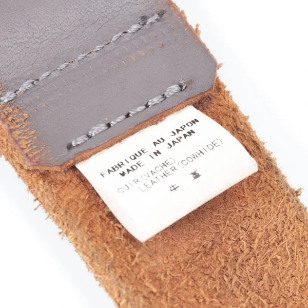 ワイズY's カウレザーリングベルト グレー K-128140_007