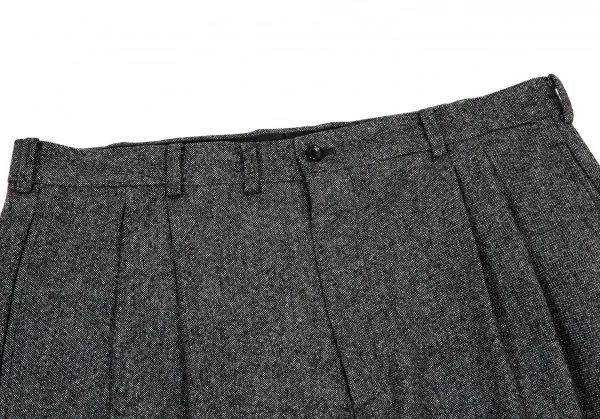 パパスPapas OONファブリックカシミヤ混ウールセットアップスーツ グレーM K-128146_012