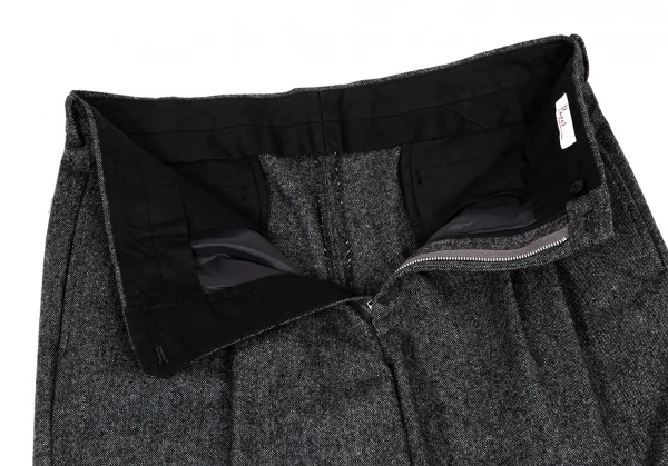 パパスPapas OONファブリックカシミヤ混ウールセットアップスーツ グレーM K-128146_013