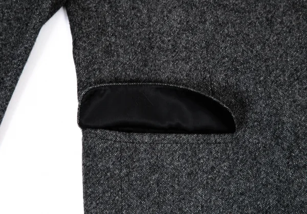 パパスPapas OONファブリックカシミヤ混ウールセットアップスーツ グレーM K-128146_007