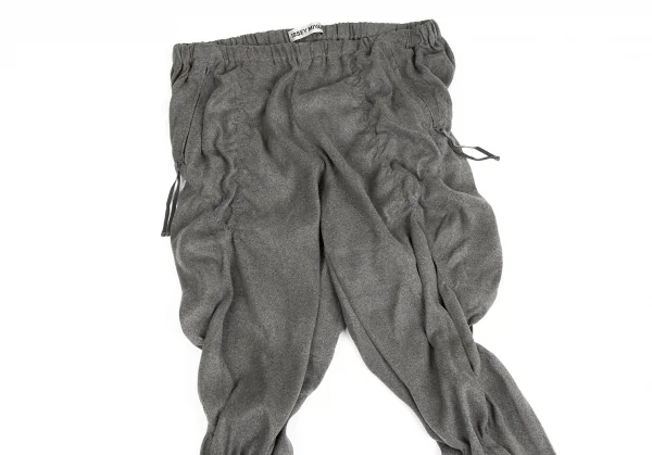 ISSEY MIYAKE Poly Gather Pants K-128152_002